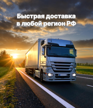 Доставка в любой регион РФ