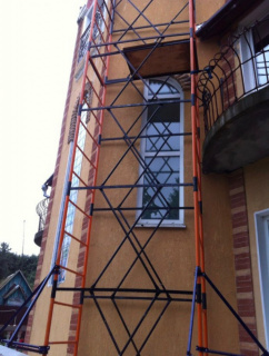 Вышка-тура Мега-1, высота-5,0м (5,9м - рабочая высота)