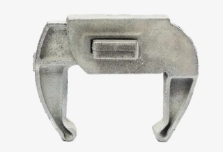 Замок клиновой литой оцинкованный