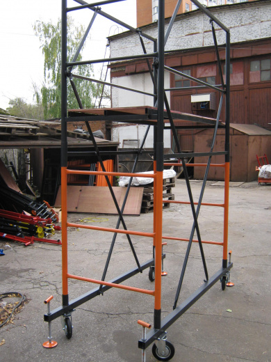 Вышка-тура Мега-1, высота-2,6м (3,5м - рабочая высота)