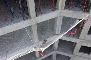 Защитно-улавливающая сетка (ЗУС)  3,5х6 м