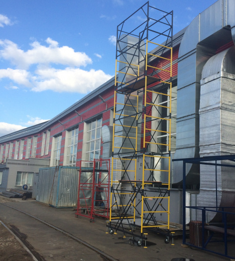 Вышка-тура Мега-2, h-2,8м (3,7м - рабочая высота)