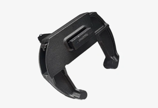 Замок клиновой литой черный