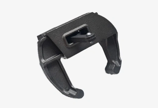 Замок клиновой литой черный