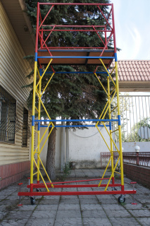 Вышка-тура ВСР-1 (0,7 х 1,6 м), Н - 3,9м (рабочая высота 4,7м)