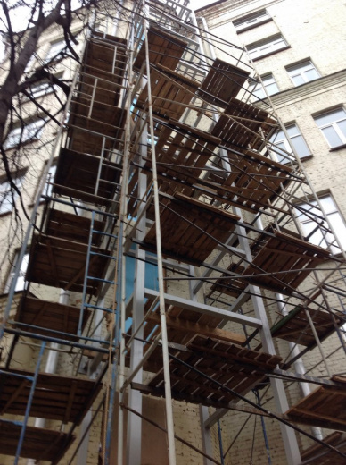 Строительные леса рамные до 30 м