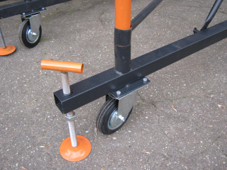 Вышка-тура Мега-1, высота-3,8м (4,7м - рабочая высота)