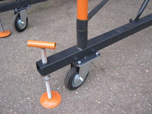 Вышка-тура Мега-1, высота-3,8м (4,7м - рабочая высота)